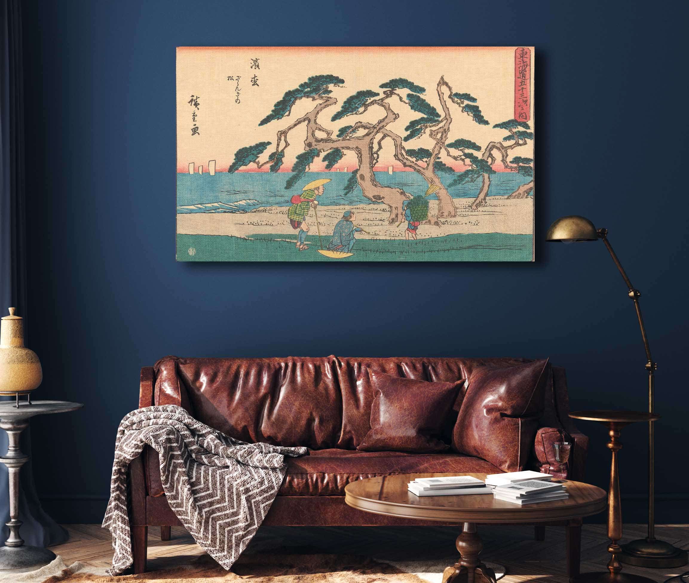 Hamamatsu   by Ando Hiroshige Posters, Prints, & Visual Artwork