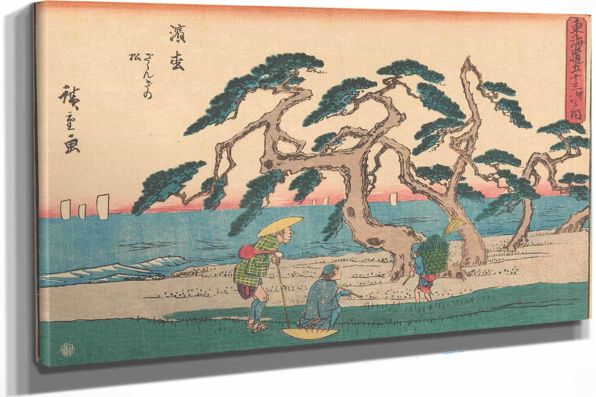Hamamatsu   by Ando Hiroshige Posters, Prints, & Visual Artwork