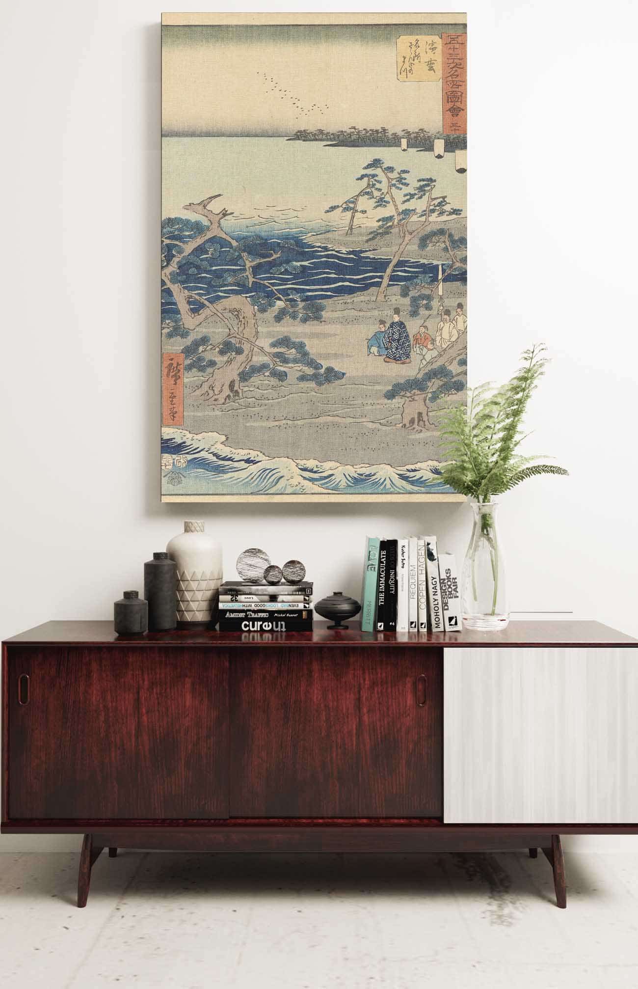 Hamamatsu   by Ando Hiroshige Posters, Prints, & Visual Artwork