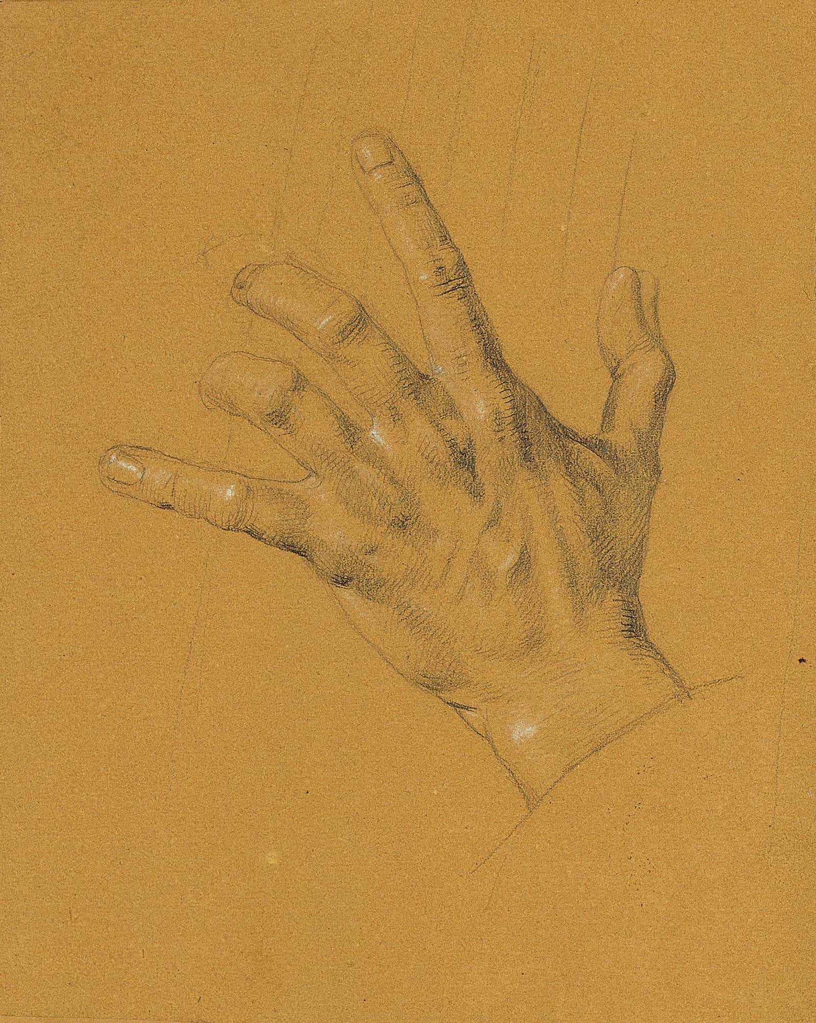 Handstudie Zu Ossian Und Malvina Before by Johann Peter Krafft Posters, Prints, & Visual Artwork