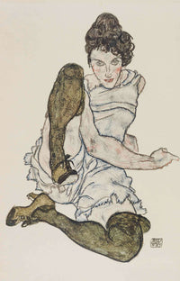 Handzeichnungen by Egon Schiele Posters, Prints, & Visual Artwork