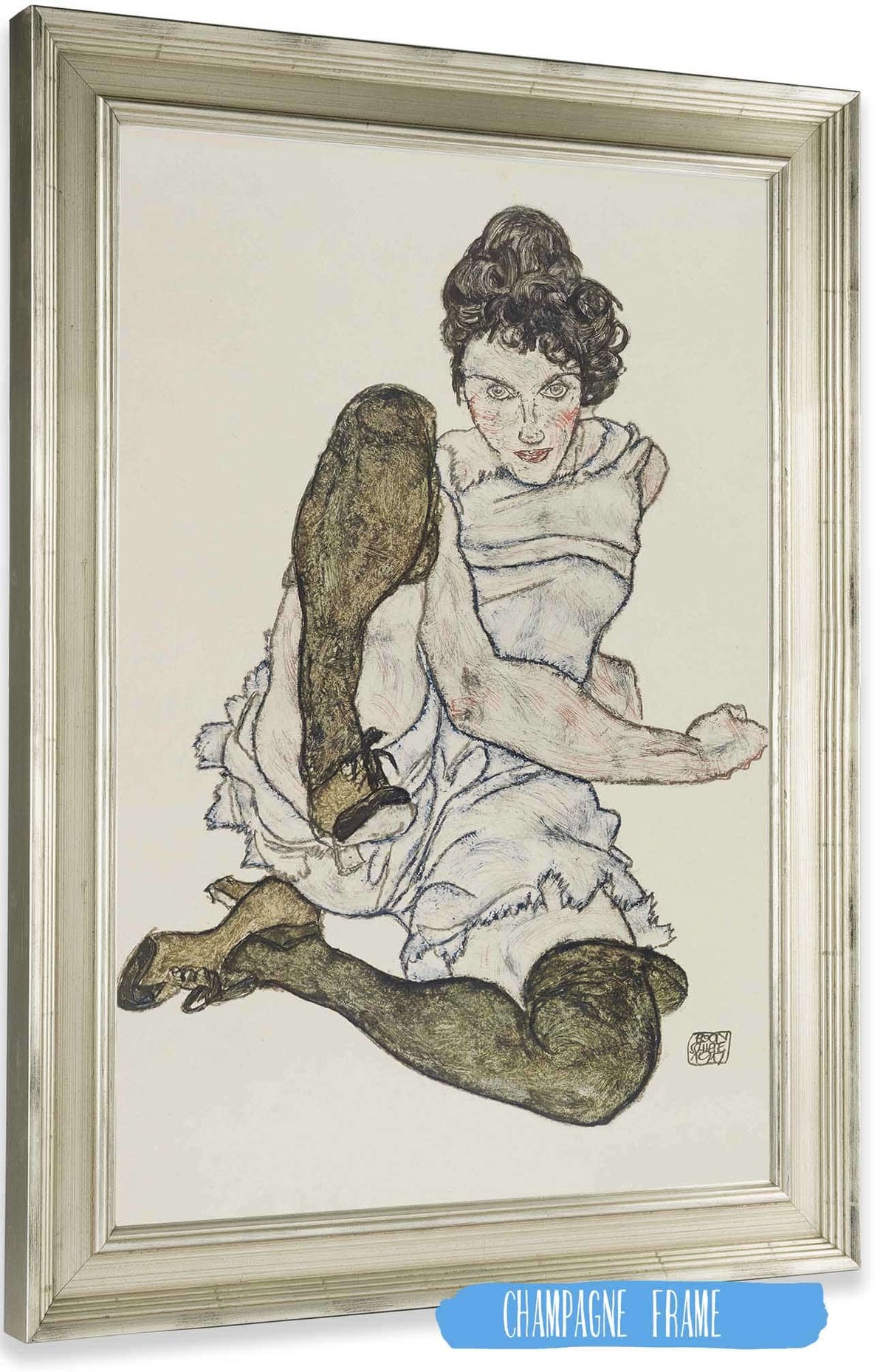 Handzeichnungen by Egon Schiele Posters, Prints, & Visual Artwork