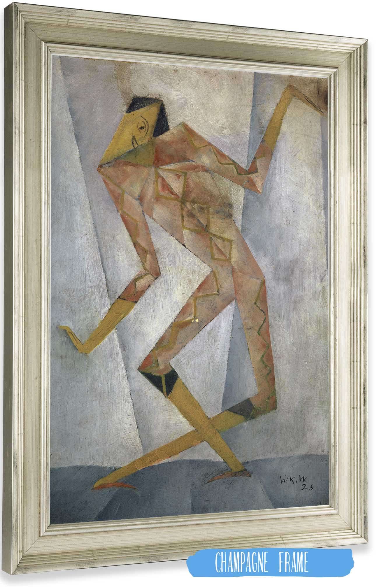 Harlequin by Walter Kurt Wiemken Posters, Prints, & Visual Artwork