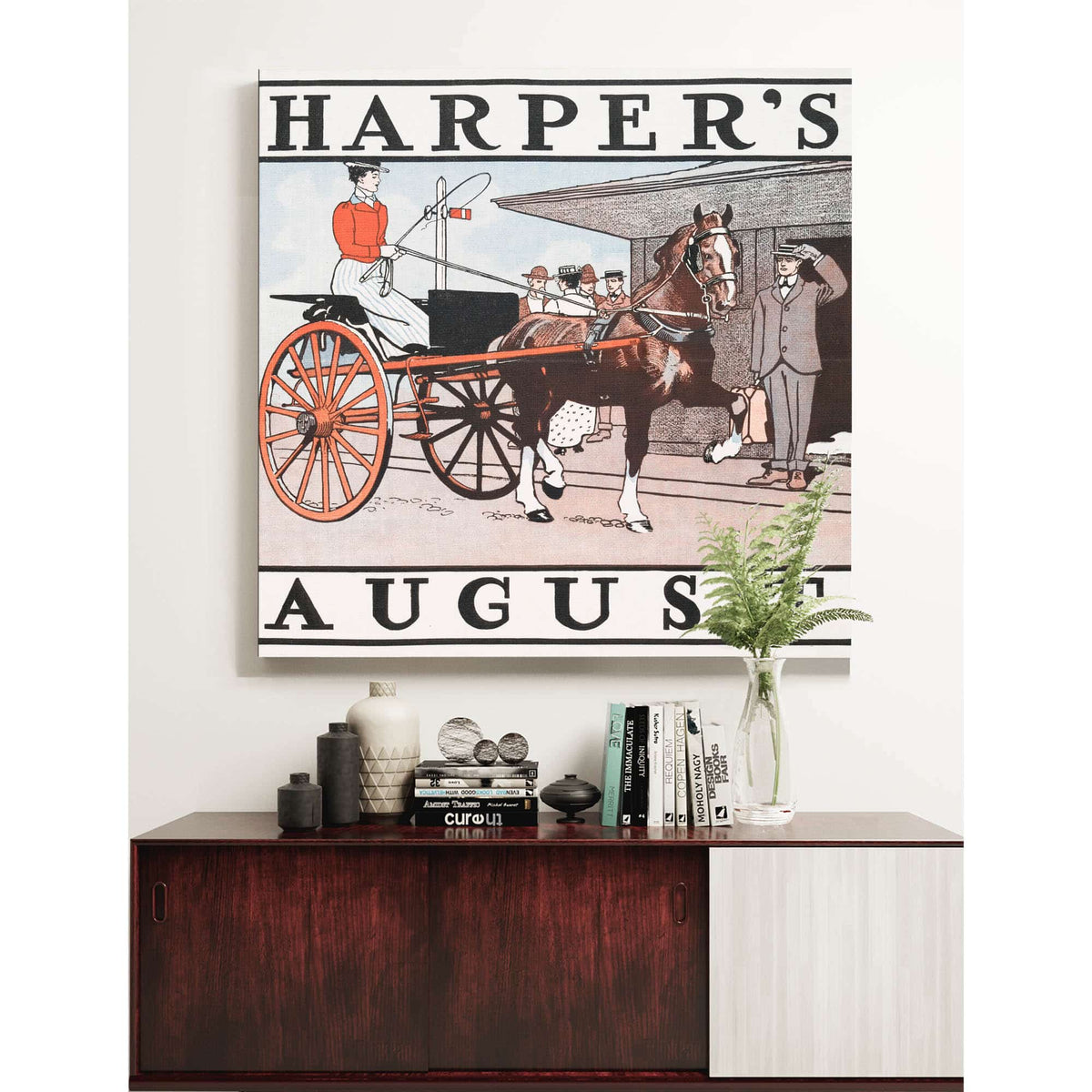 Harpers August by Edward Penfield Posters, Prints, & Visual Artwork