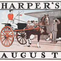 Harpers August by Edward Penfield Posters, Prints, & Visual Artwork