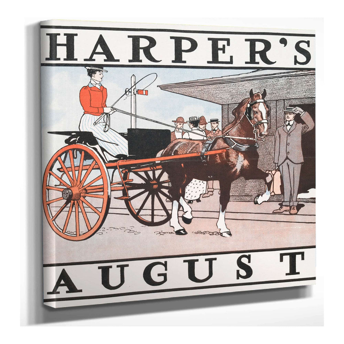 Harpers August by Edward Penfield Posters, Prints, & Visual Artwork