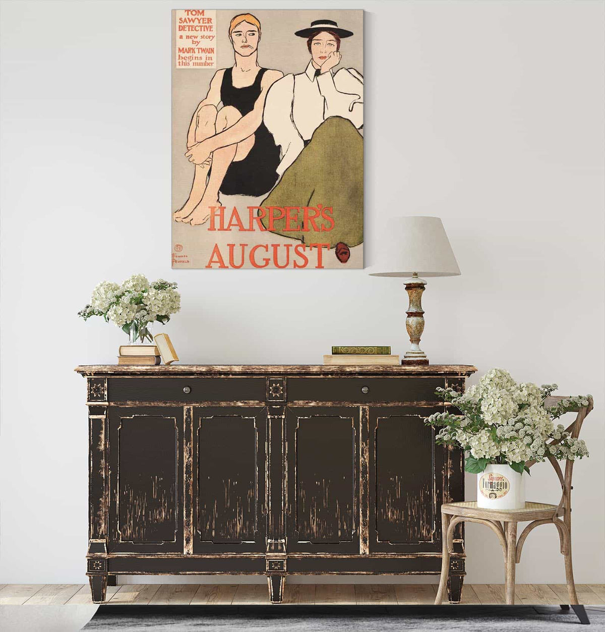 Harpers August by Edward Penfield Posters, Prints, & Visual Artwork