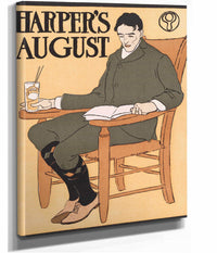 Harpers August by Edward Penfield Posters, Prints, & Visual Artwork