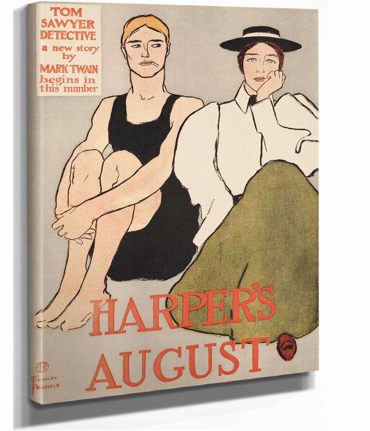 Harpers August by Edward Penfield Posters, Prints, & Visual Artwork