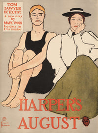 Harpers August by Edward Penfield Posters, Prints, & Visual Artwork