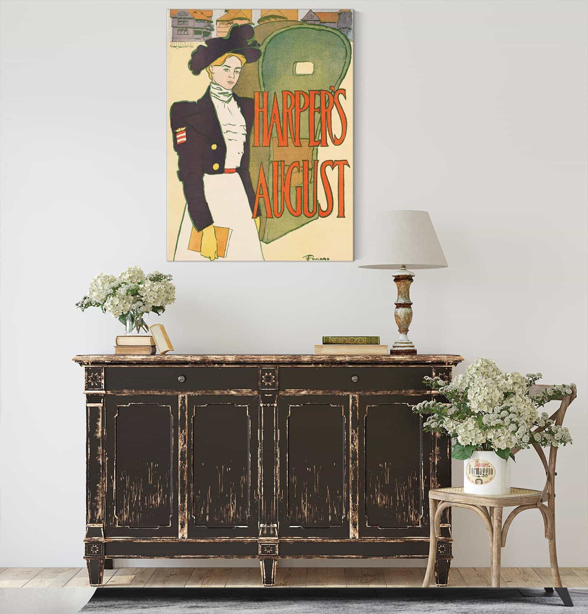 Harpers August by Edward Penfield Posters, Prints, & Visual Artwork