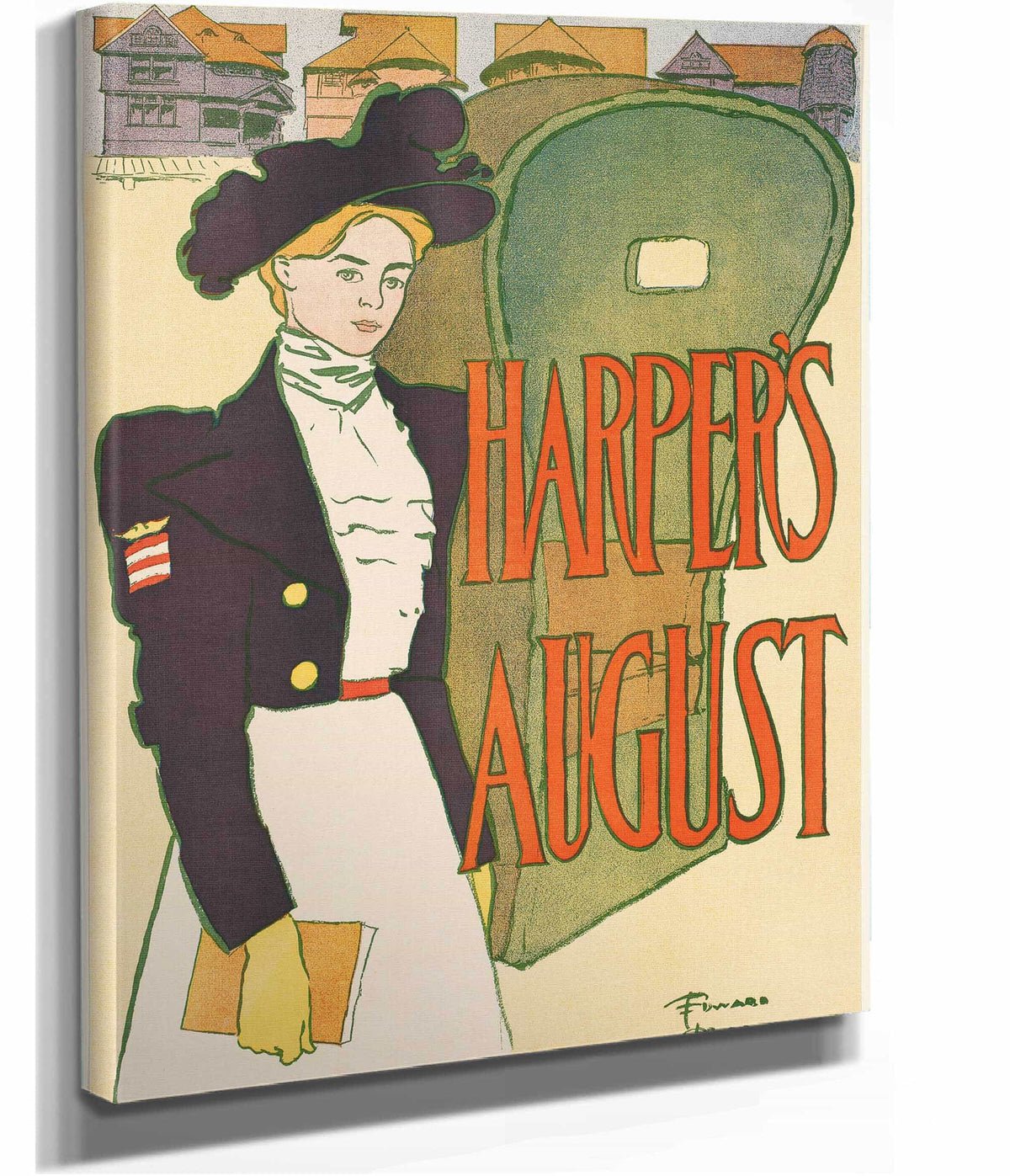 Harpers August by Edward Penfield Posters, Prints, & Visual Artwork