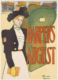 Harpers August by Edward Penfield Posters, Prints, & Visual Artwork