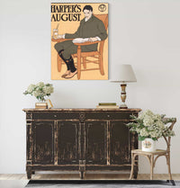 Harpers August by Edward Penfield Posters, Prints, & Visual Artwork
