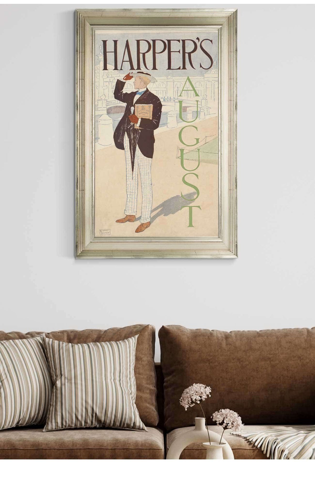 Harpers August by Edward Penfield Posters, Prints, & Visual Artwork