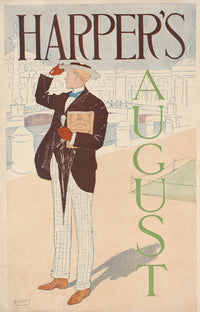 Harpers August by Edward Penfield Posters, Prints, & Visual Artwork