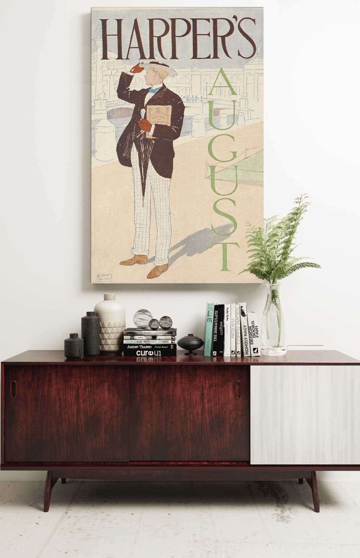 Harpers August by Edward Penfield Posters, Prints, & Visual Artwork