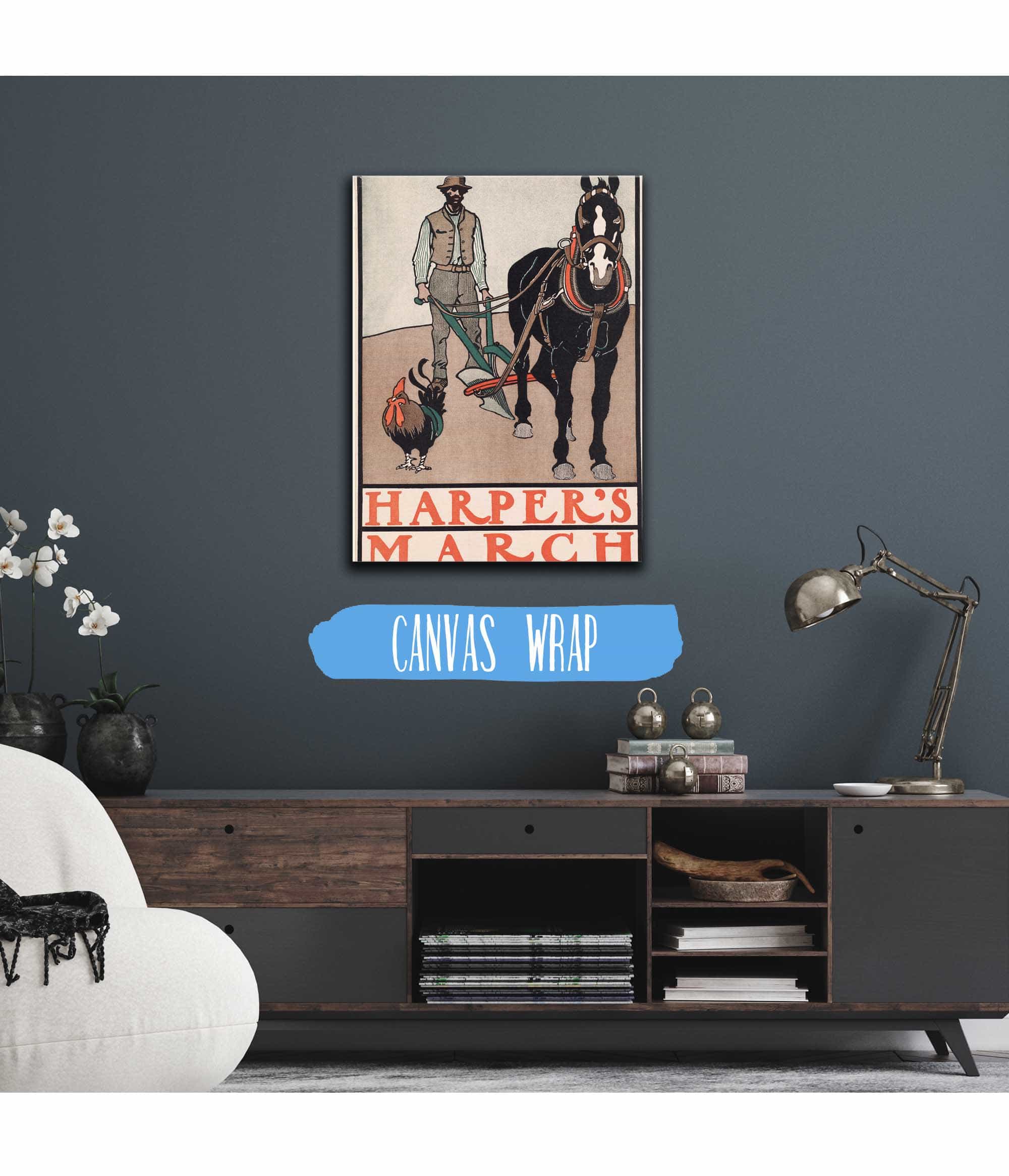 Harpers March by Edward Penfield Posters, Prints, & Visual Artwork