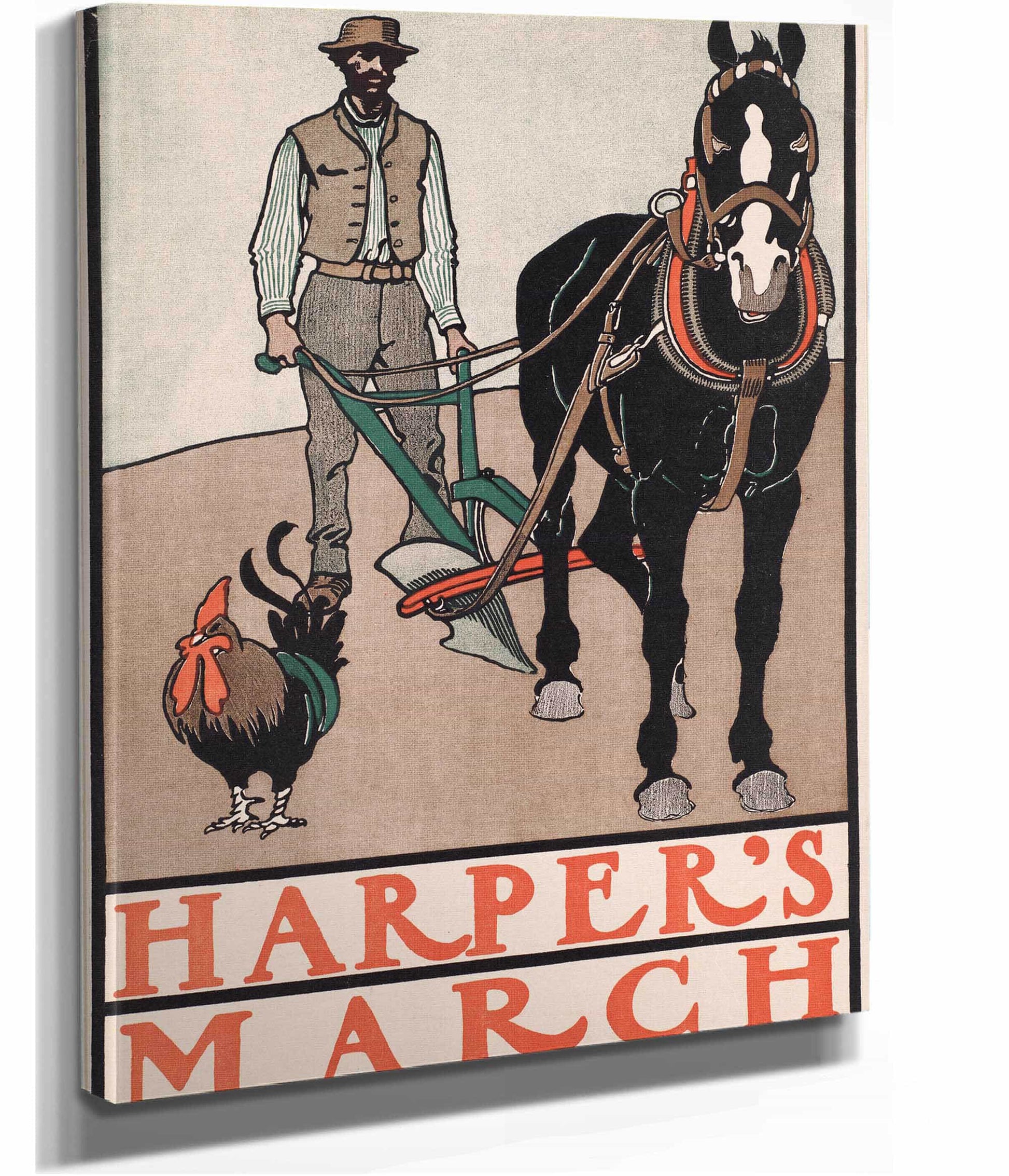 Harpers March by Edward Penfield Posters, Prints, & Visual Artwork