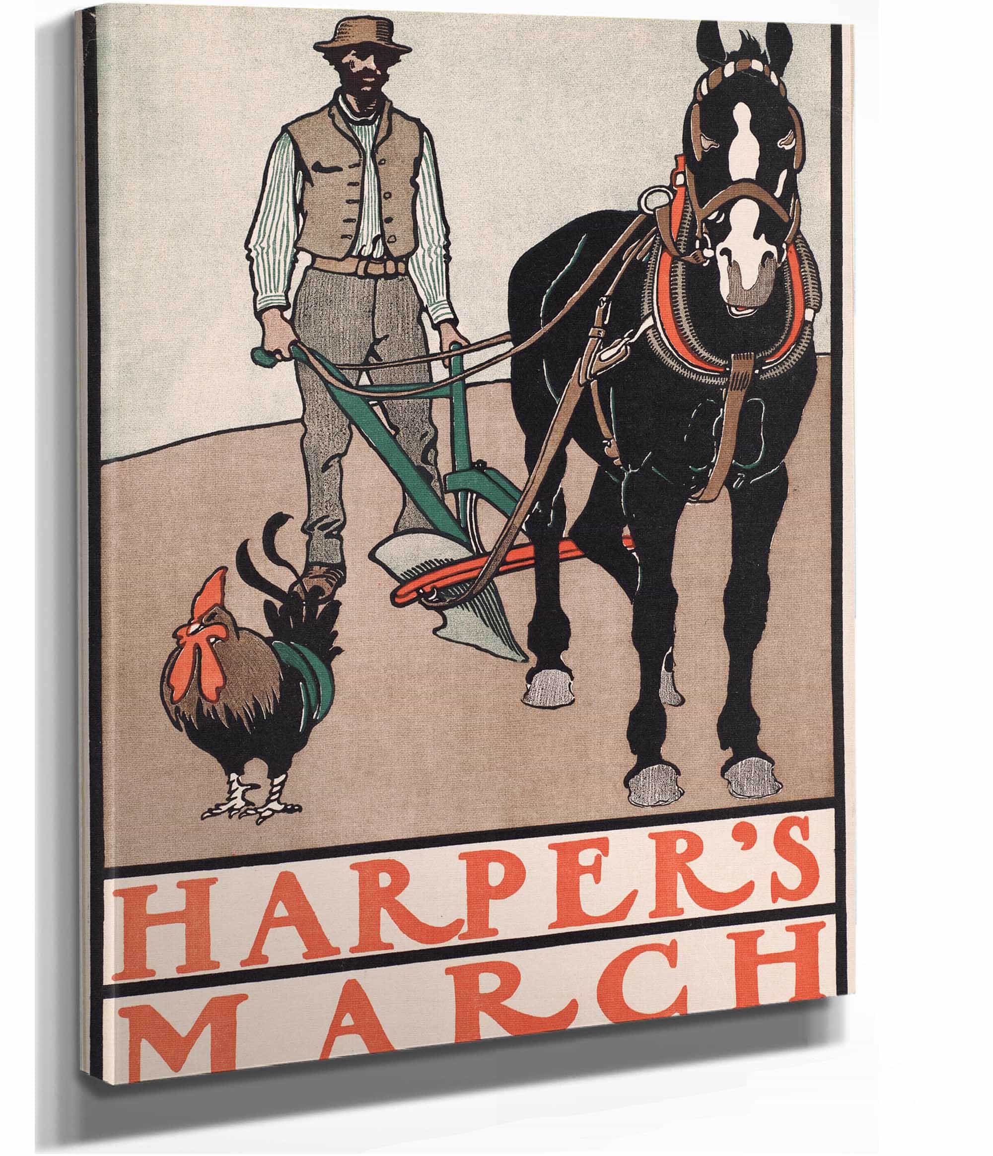 Harpers March by Edward Penfield Posters, Prints, & Visual Artwork