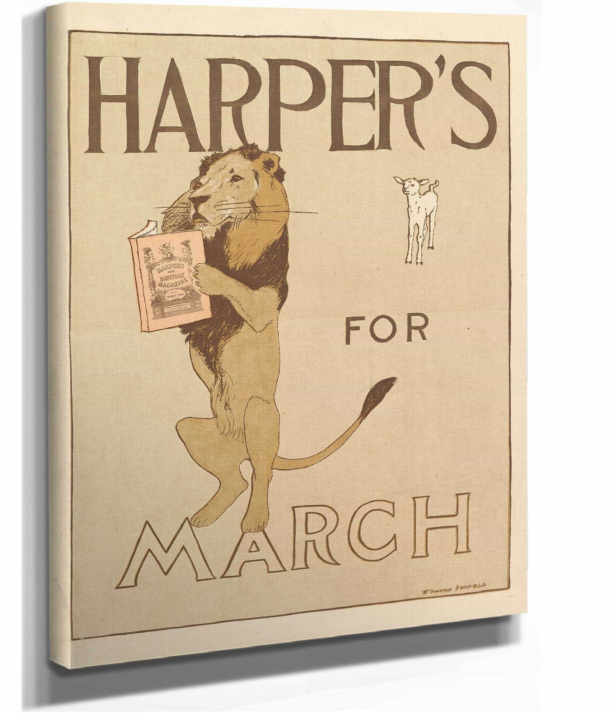 Harpers March by Edward Penfield Posters, Prints, & Visual Artwork