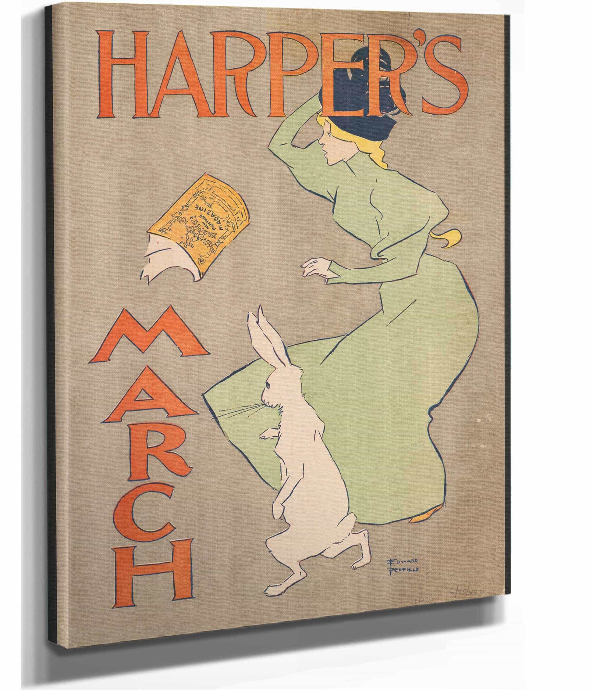 Harpers March by Edward Penfield Posters, Prints, & Visual Artwork