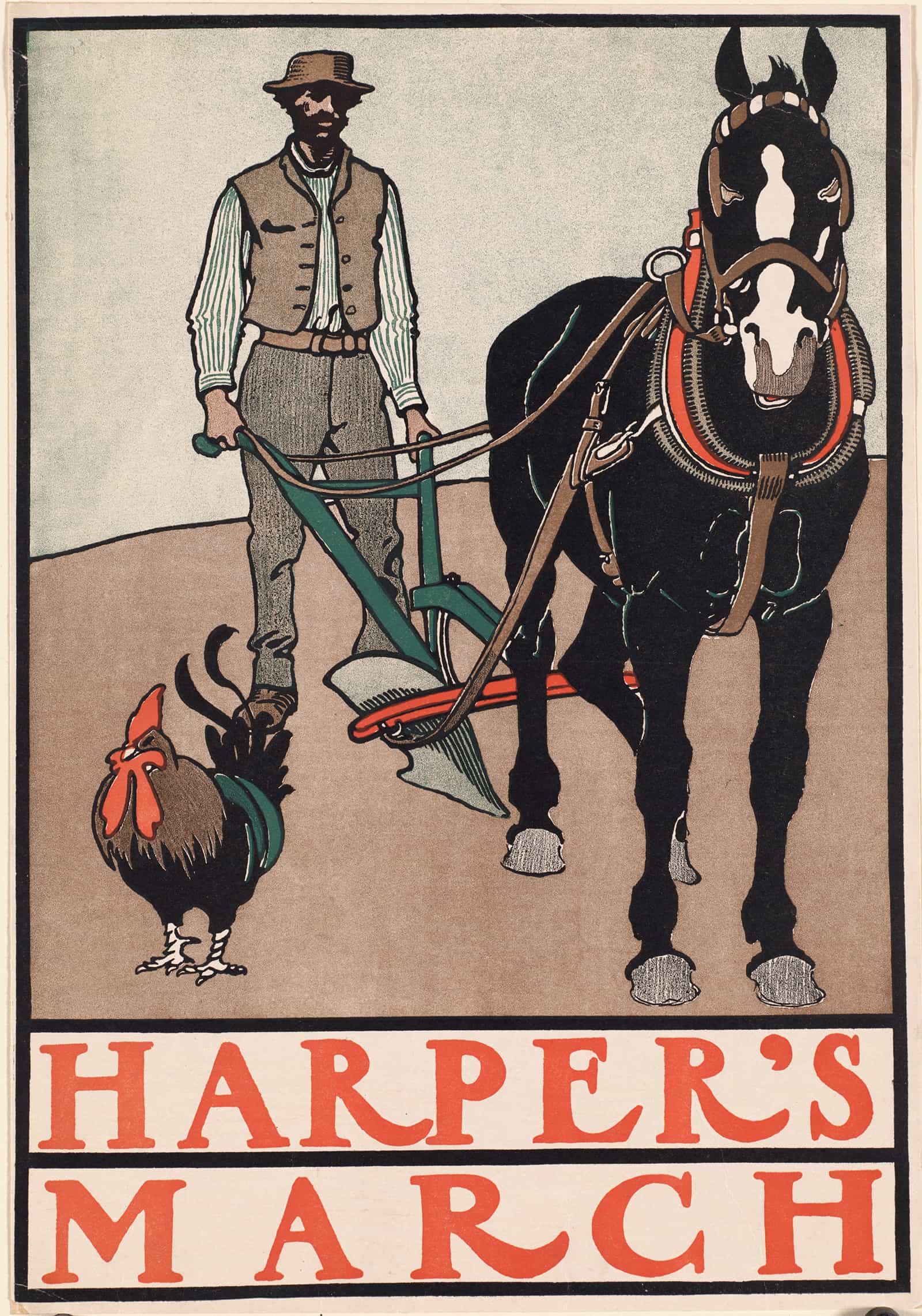 Harpers March by Edward Penfield Posters, Prints, & Visual Artwork