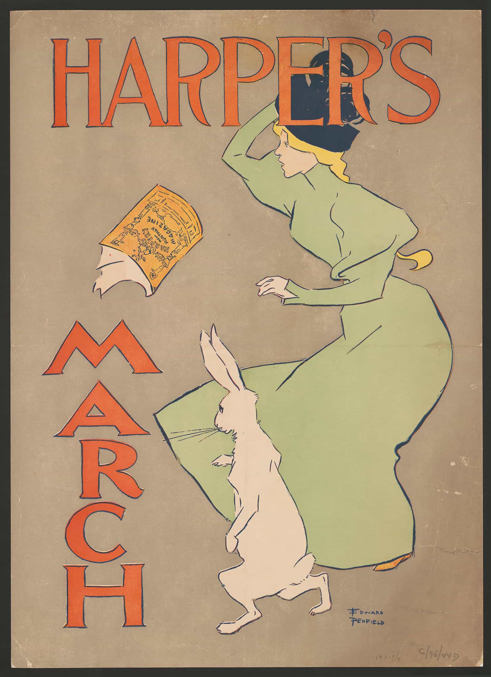 Harpers March by Edward Penfield Posters, Prints, & Visual Artwork