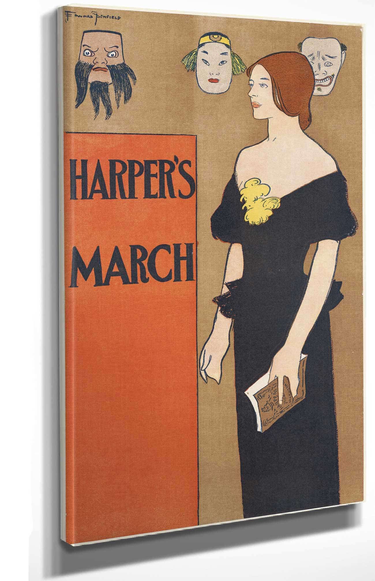 Harpers March by Edward Penfield Posters, Prints, & Visual Artwork
