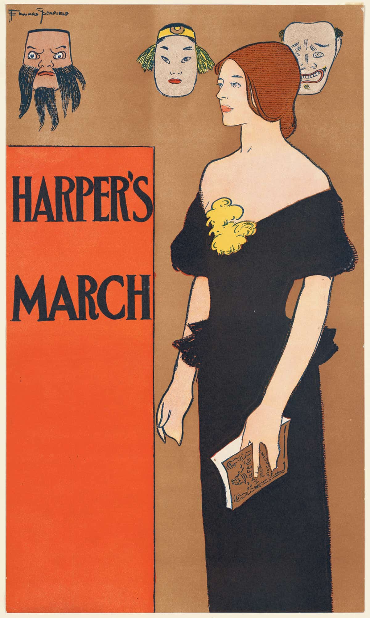 Harpers March by Edward Penfield Posters, Prints, & Visual Artwork
