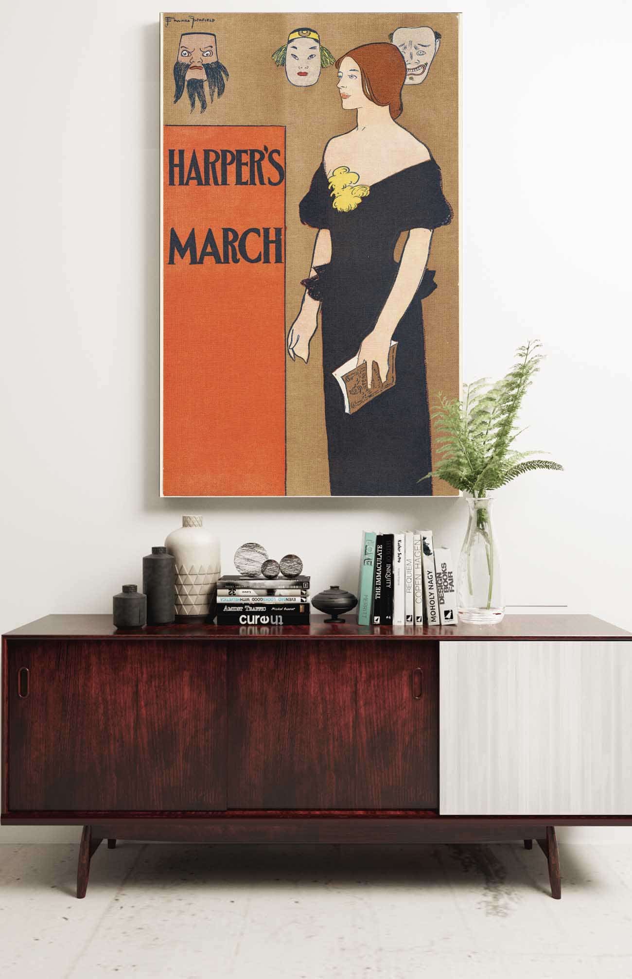 Harpers March by Edward Penfield Posters, Prints, & Visual Artwork