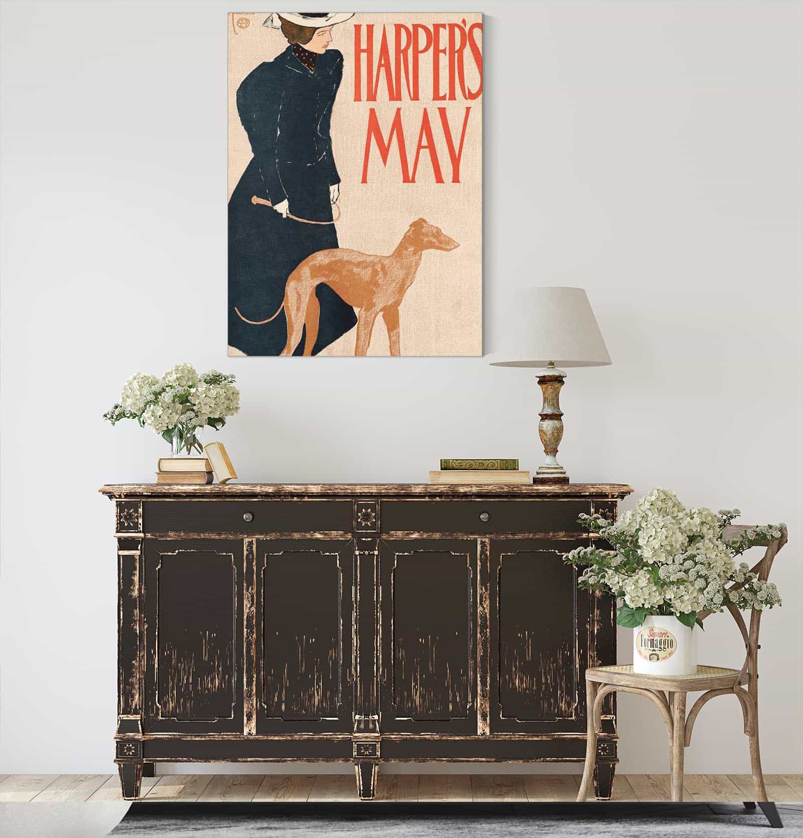 Harpers May  by Edward Penfield Posters, Prints, & Visual Artwork