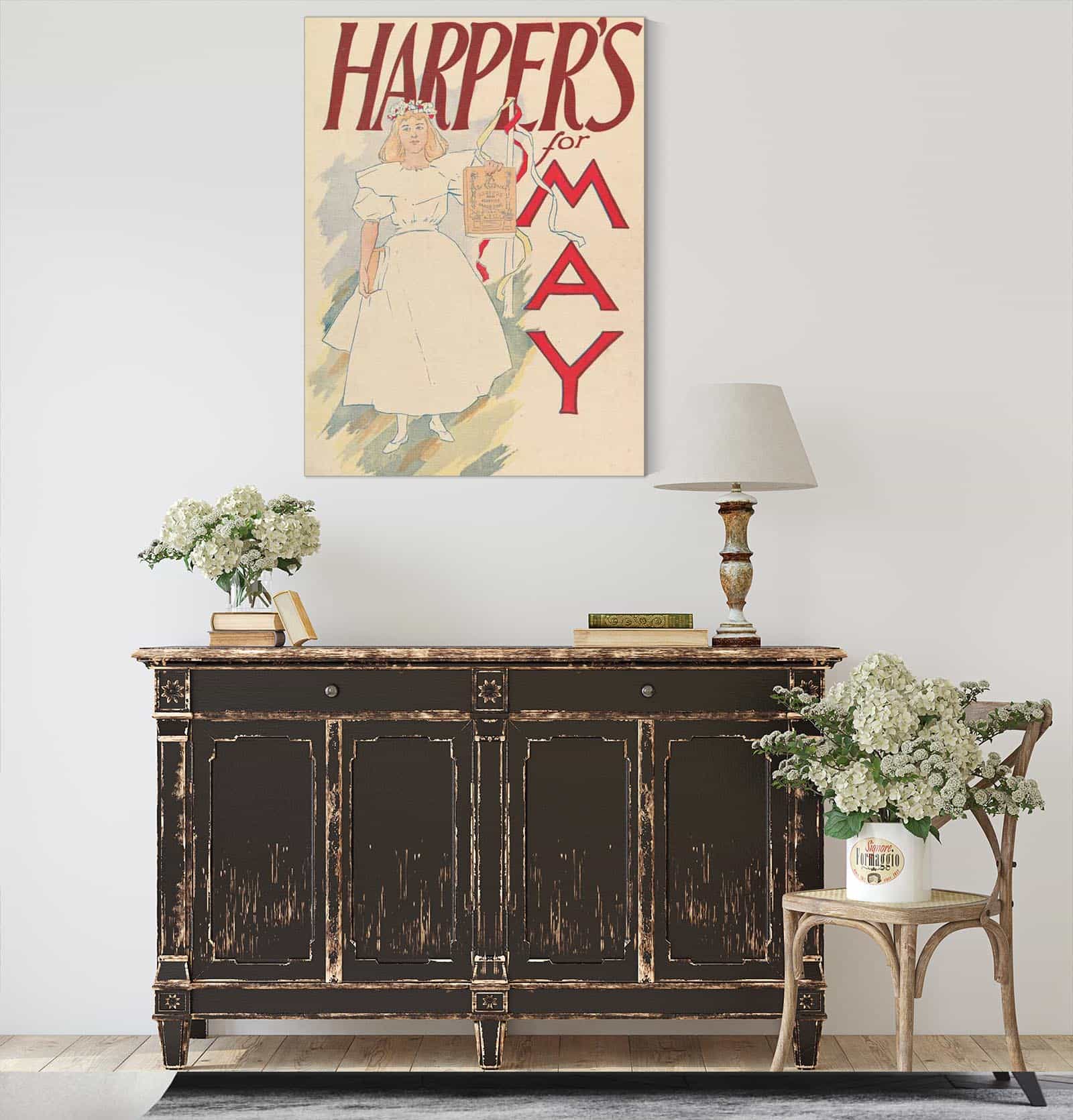 Harpers May  by Edward Penfield Posters, Prints, & Visual Artwork