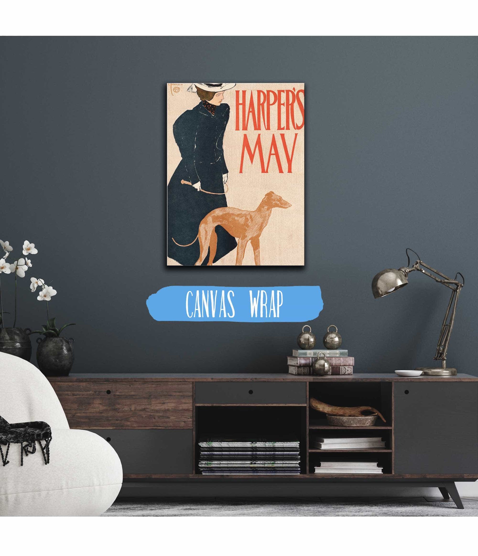 Harpers May  by Edward Penfield Posters, Prints, & Visual Artwork