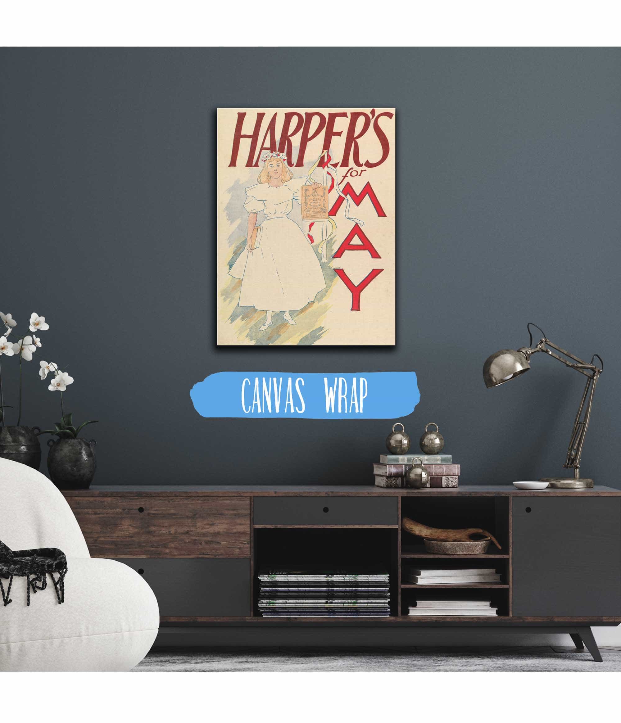 Harpers May  by Edward Penfield Posters, Prints, & Visual Artwork