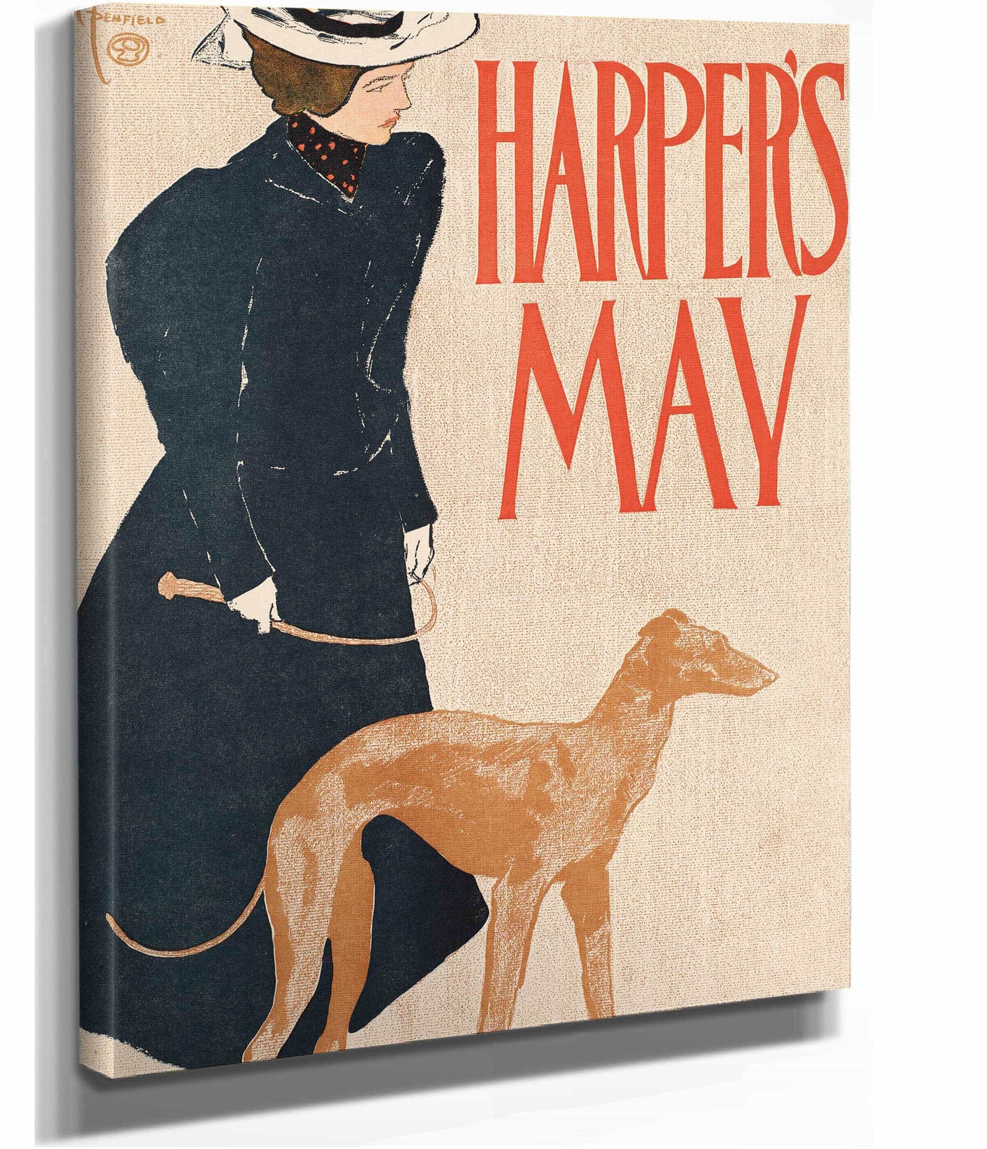 Harpers May  by Edward Penfield Posters, Prints, & Visual Artwork