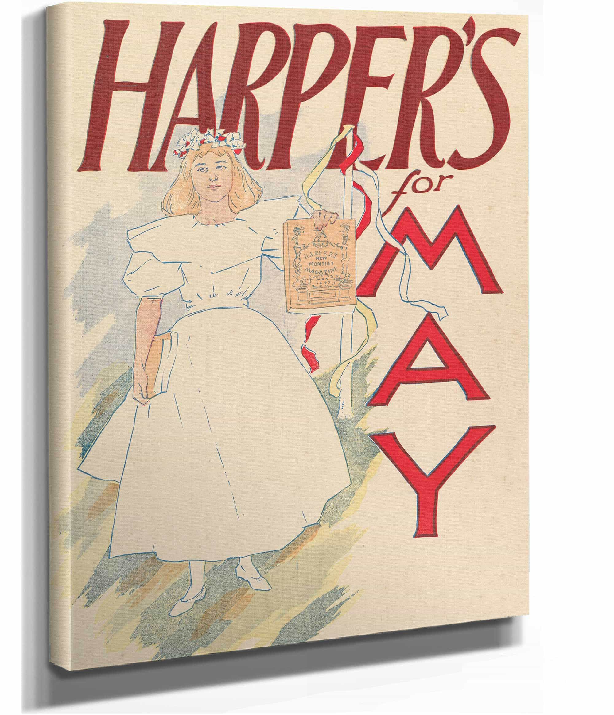 Harpers May  by Edward Penfield Posters, Prints, & Visual Artwork