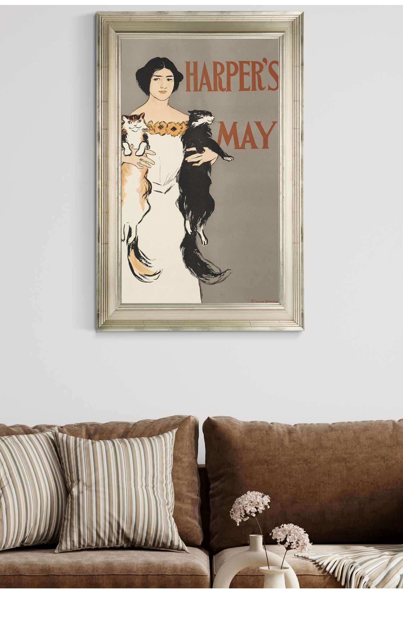 Harpers May  by Edward Penfield Posters, Prints, & Visual Artwork