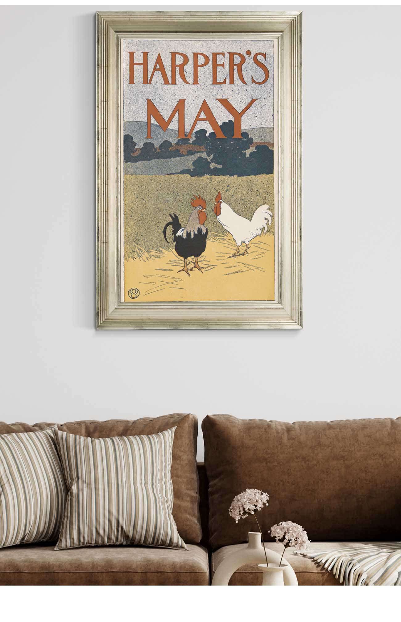 Harpers May  by Edward Penfield Posters, Prints, & Visual Artwork