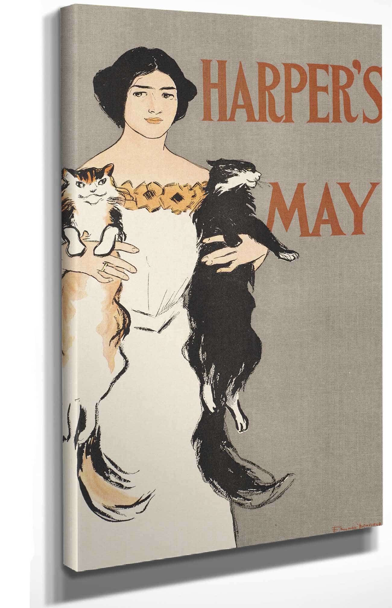 Harpers May  by Edward Penfield Posters, Prints, & Visual Artwork