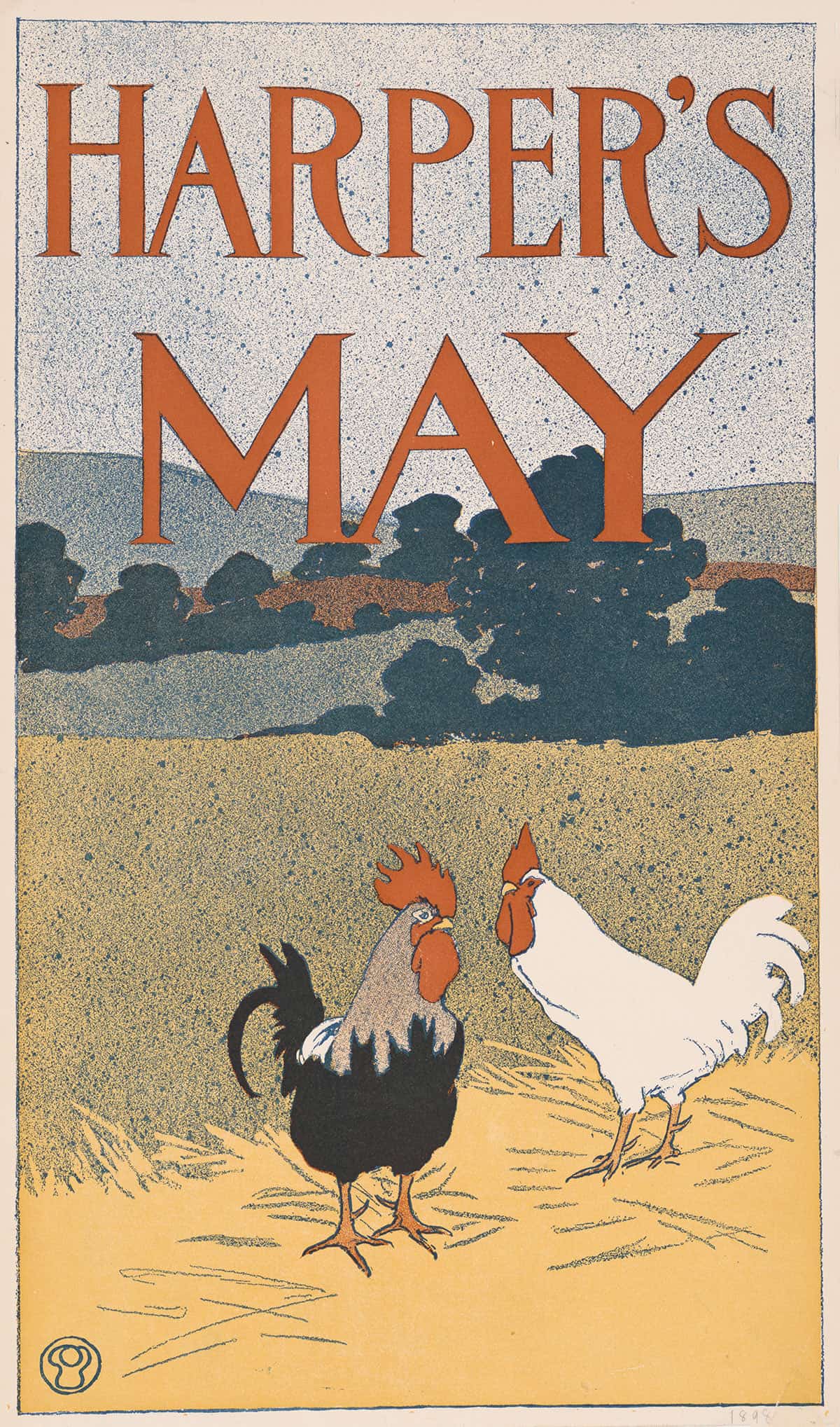 Harpers May  by Edward Penfield Posters, Prints, & Visual Artwork