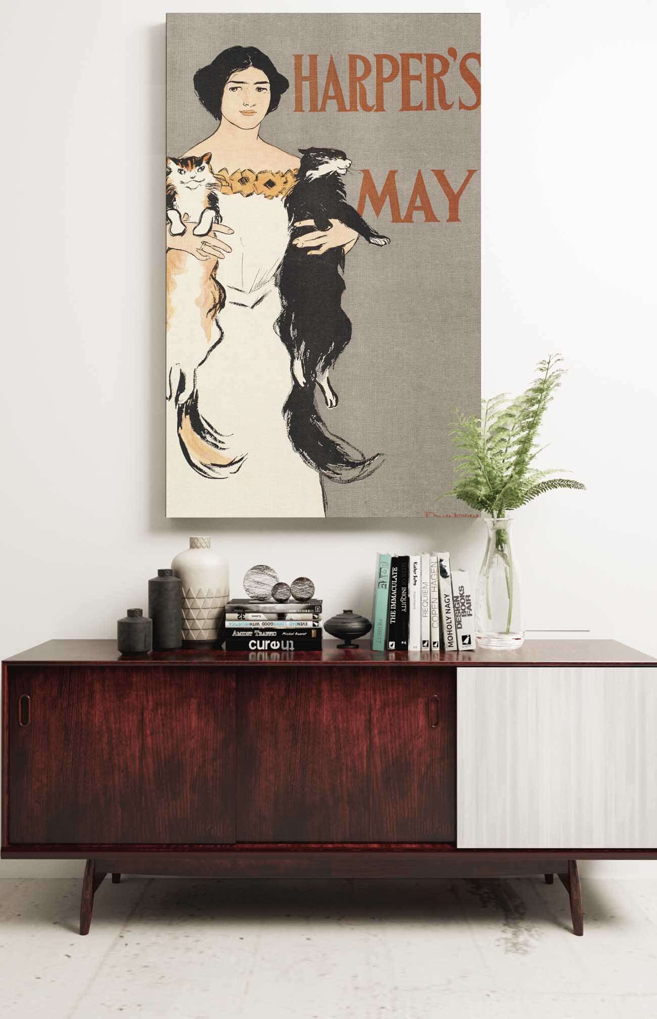 Harpers May  by Edward Penfield Posters, Prints, & Visual Artwork