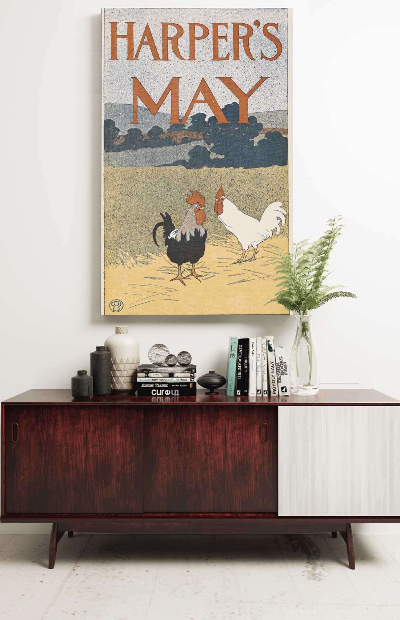 Harpers May  by Edward Penfield Posters, Prints, & Visual Artwork