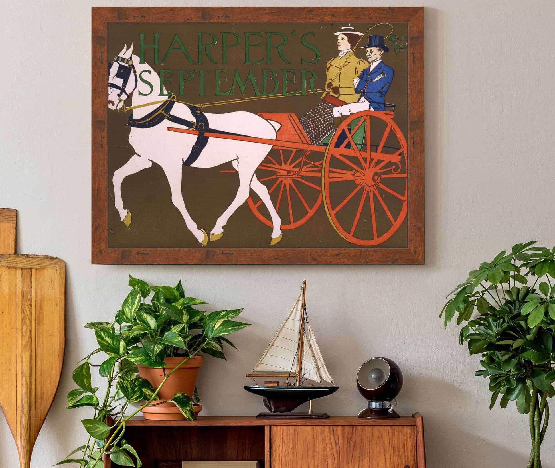 Harpers September by Edward Penfield Posters, Prints, & Visual Artwork