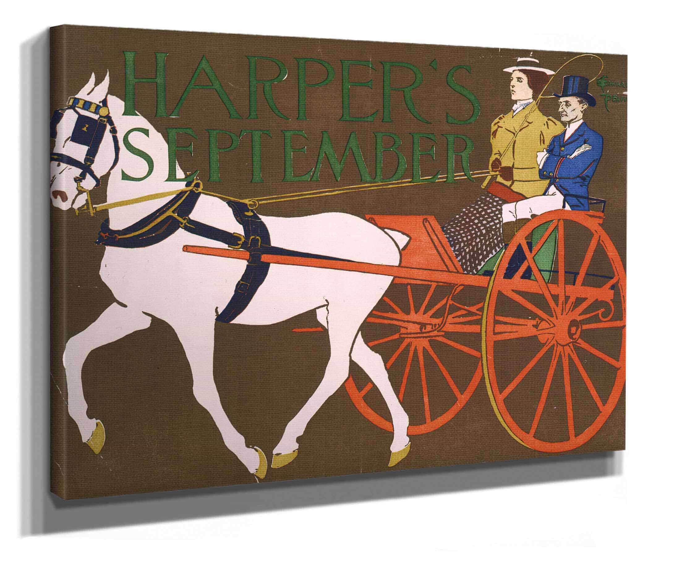 Harpers September by Edward Penfield Posters, Prints, & Visual Artwork