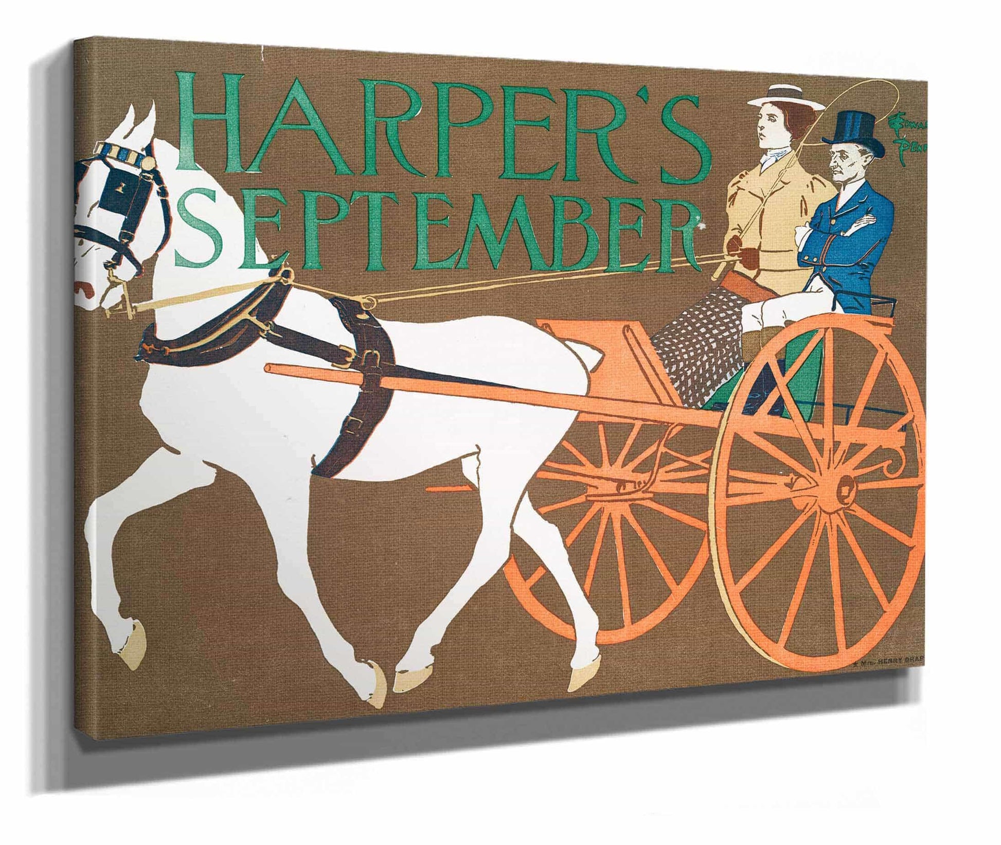 Harpers September by Edward Penfield Posters, Prints, & Visual Artwork