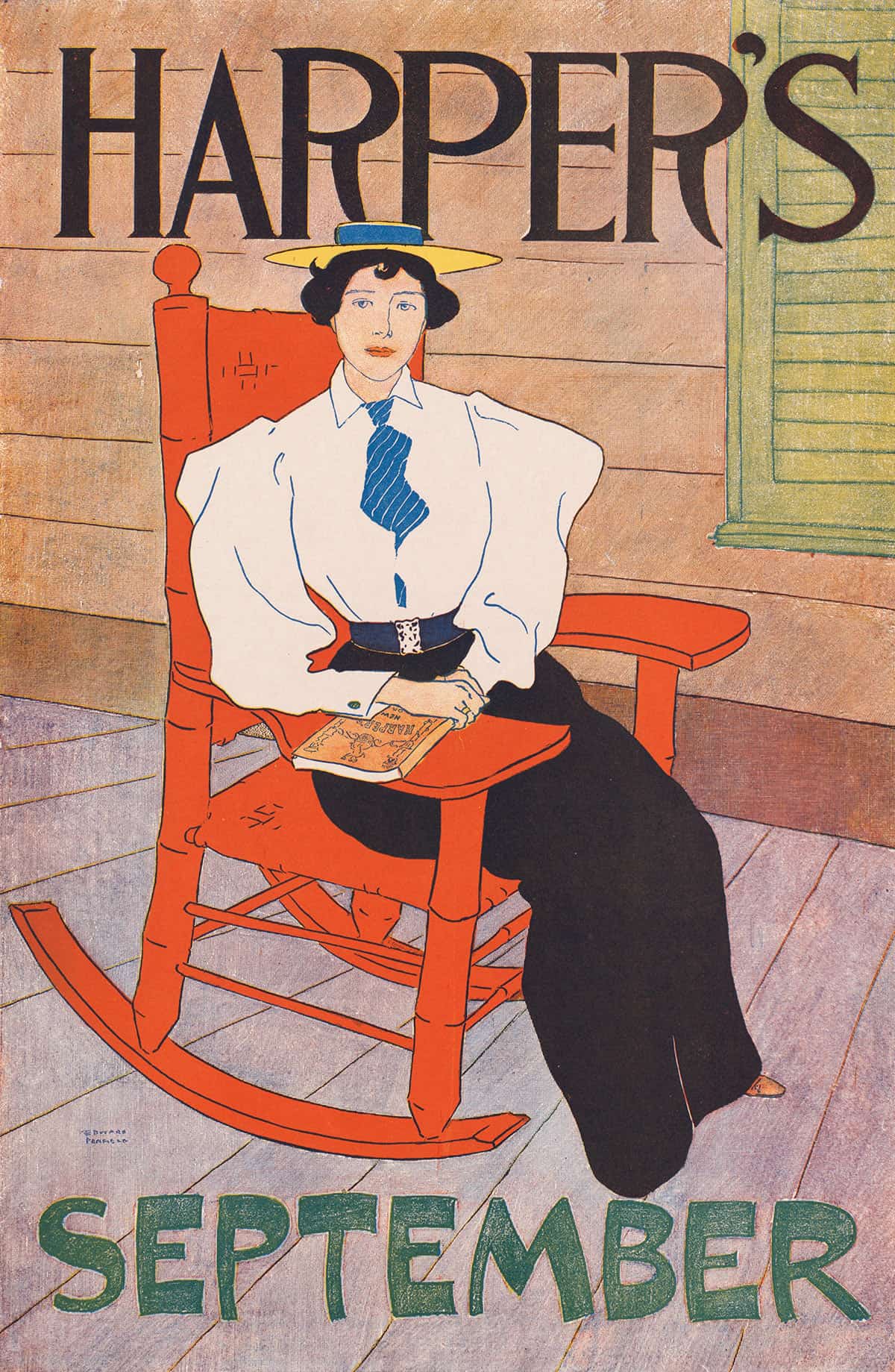 Harpers September by Edward Penfield Posters, Prints, & Visual Artwork