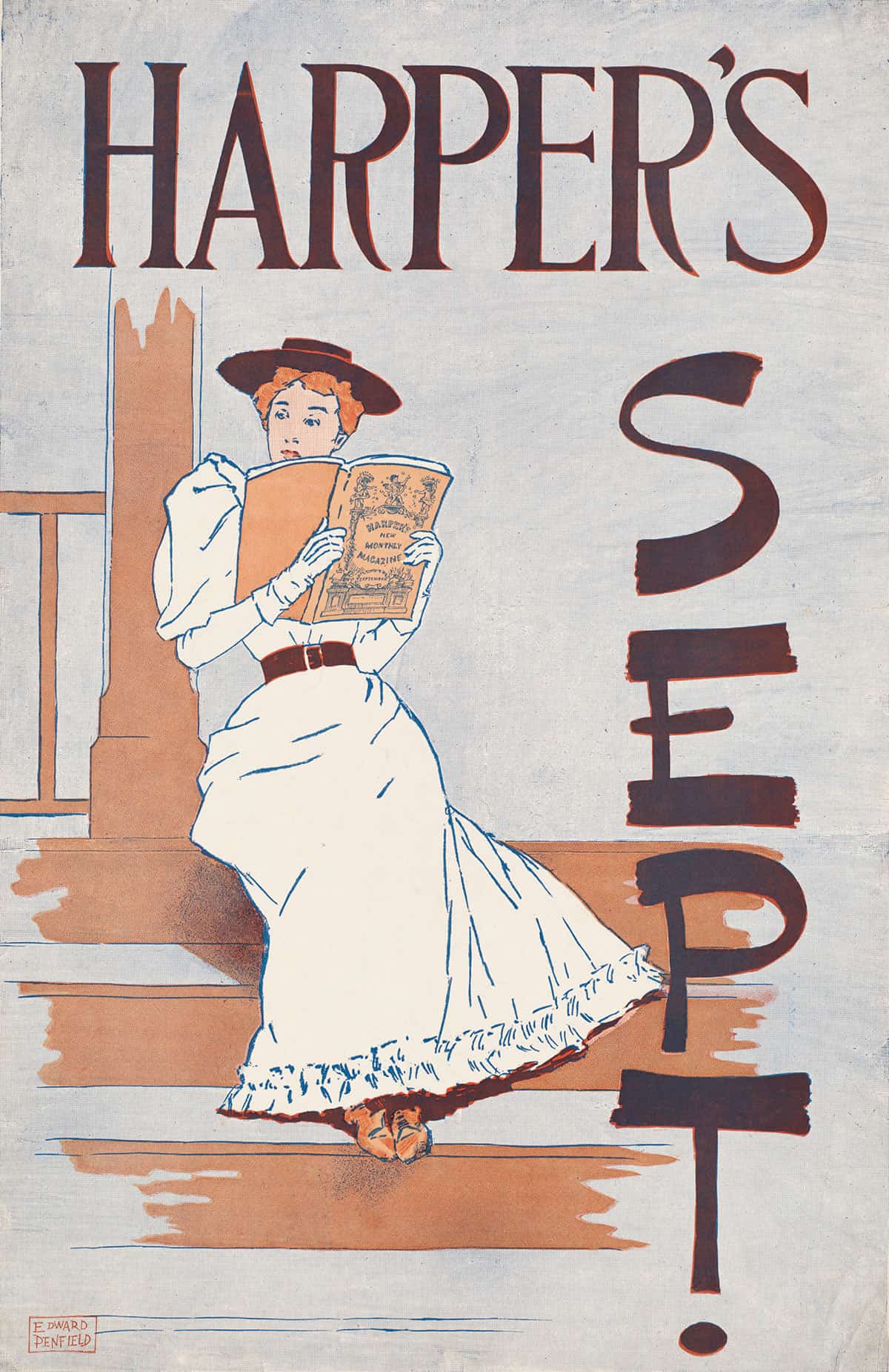 Harpers September by Edward Penfield Posters, Prints, & Visual Artwork