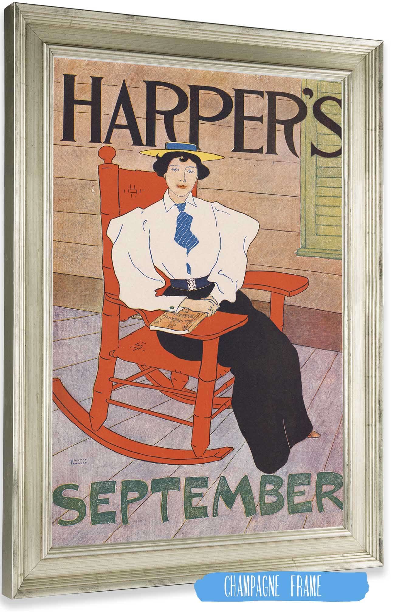 Harpers September by Edward Penfield Posters, Prints, & Visual Artwork