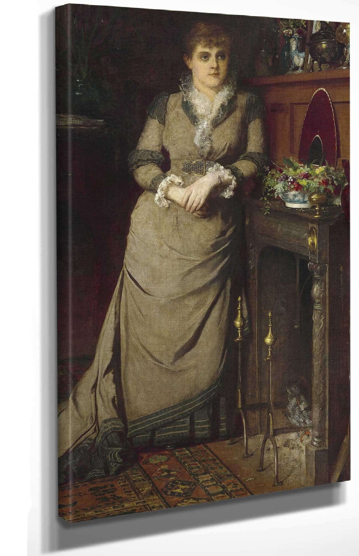 Harriet Hubbard Ayer by Eastman Johnson Posters, Prints, & Visual Artwork